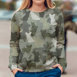 Papillon - Camo - Premium Sweater