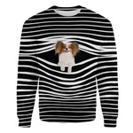 Papillon - Stripe - Premium Sweater