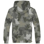 Papillon Camo Fleece Hoodie