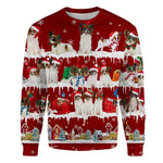 Papillon - Snow Christmas - Premium Sweater