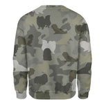 Pekingese - Camo - Premium Sweater