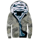 Pekingese Camo Fleece Hoodie