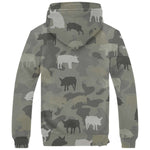 Pig Camo Fleece Hoodie