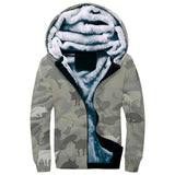 Pig Camo Fleece Hoodie