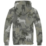 Pitbull Camo Fleece Hoodie