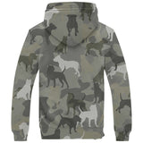 Pitbull Camo Fleece Hoodie