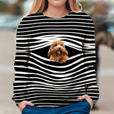 Poodle - Stripe - Premium Sweater