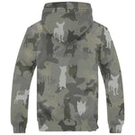 Portuguese Podengo Camo Fleece Hoodie