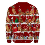 Rhodesian Ridgeback - Snow Christmas - Premium Sweater