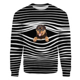 Rottweiler - Stripe - Premium Sweater