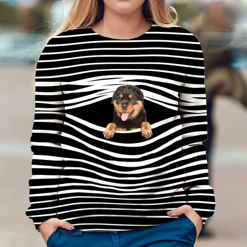 Rottweiler - Stripe - Premium Sweater