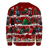 Schipperke - Snow Christmas - Premium Sweater