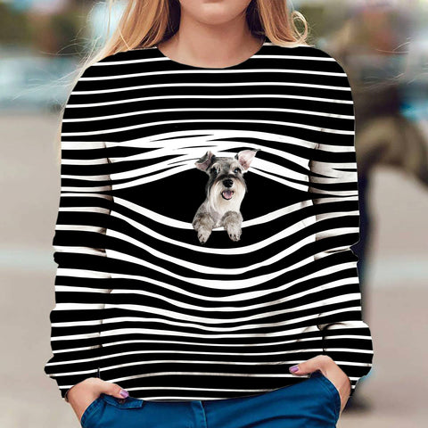 Schnauzer - Stripe - Premium Sweater