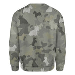 Scottish Terrier - Camo - Premium Sweater