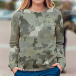 Scottish Terrier - Camo - Premium Sweater