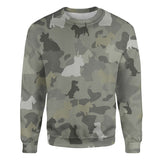 Scottish Terrier - Camo - Premium Sweater