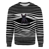 Scottish Terrier - Stripe - Premium Sweater