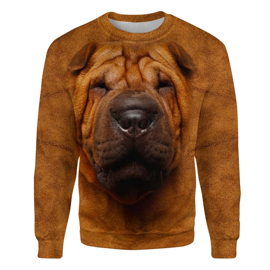 Shar Pei - Face Hair - Premium Sweater