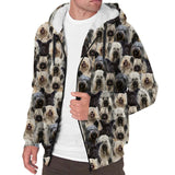 Skye Terrier Full Face Fleece Hoodie