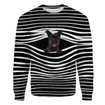 Skye Terrier - Stripe - Premium Sweater