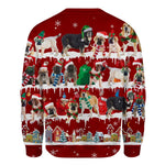 Spanish Mastiff - Snow Christmas - Premium Sweater