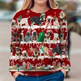 Spanish Mastiff - Snow Christmas - Premium Sweater