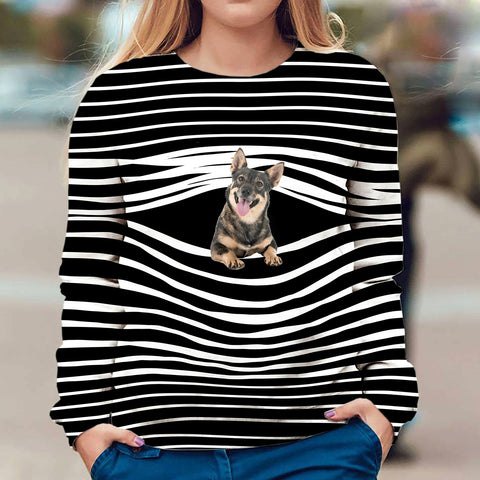 Swedish Vallhund - Stripe - Premium Sweater