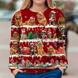 Tibetan Mastiff - Snow Christmas - Premium Sweater