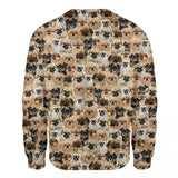 Tibetan Spaniel - Full Face - Premium Sweater