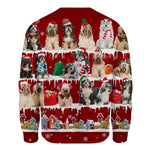 Tibetan Terrier - Snow Christmas - Premium Sweater