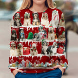 Tibetan Terrier - Snow Christmas - Premium Sweater