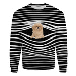 Tibetan Spaniel - Stripe - Premium Sweater