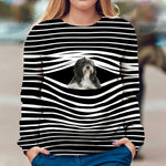 Tibetan Terrier - Stripe - Premium Sweater