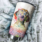 Vizsla Art Color Tumbler Cup