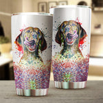 Vizsla Art Color Tumbler Cup