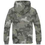 Vizsla Camo Fleece Hoodie