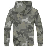 Vizsla Camo Fleece Hoodie