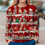 Weimaraner - Snow Christmas - Premium Sweater