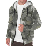 Weimaraner Camo Fleece Hoodie