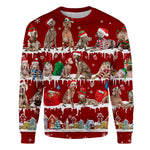 Weimaraner - Snow Christmas - Premium Sweater