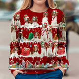 Welsh Springer Spaniel - Snow Christmas - Premium Sweater