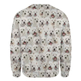 West Highland White Terrier - Full Face - Premium Sweater