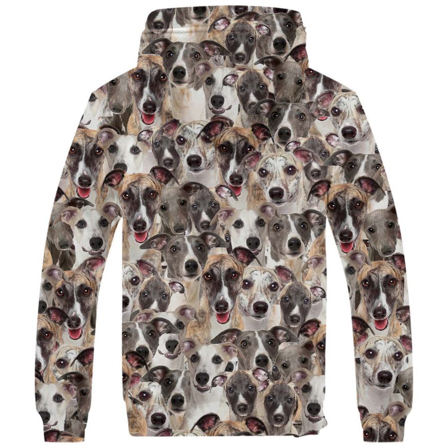 Whippet Full Face Fleece Hoodie