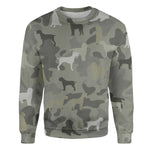 Wirehaired Pointing Griffon - Camo - Premium Sweater