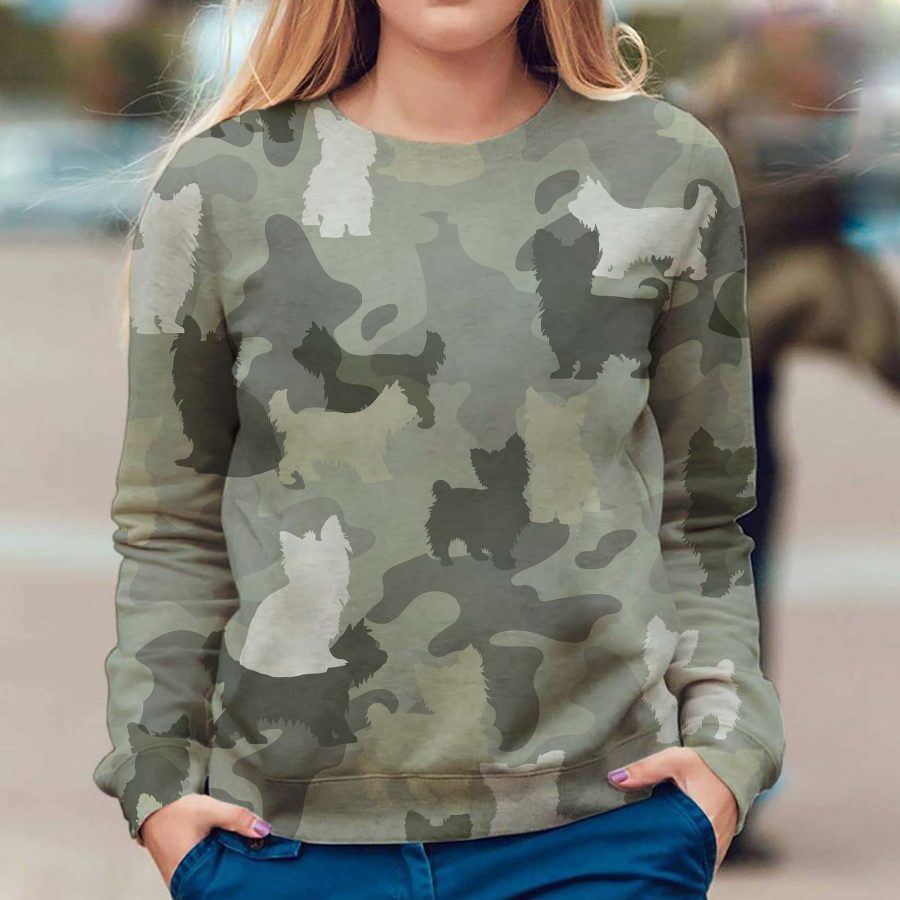 Yorkshire Terrier - Camo - Premium Sweater