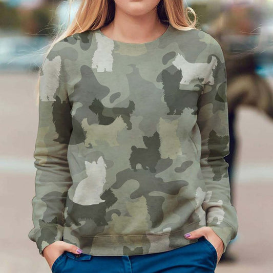 Yorkshire Terrier - Camo - Premium Sweater