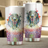 Dachshund Art Color Tumbler Cup