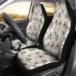 Bichon Frise Full Face Car Seat Covers