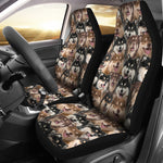 Finnish Lapphund Full Face Car Seat Covers