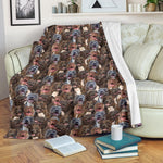 Pitbull Full Face Blanket